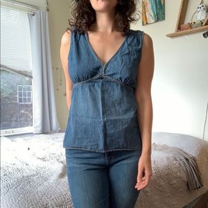 Gap Denim Tank Top